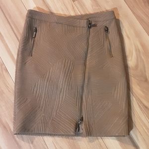 Worth New York Pencil Skirt with Asymmetrical  Hem.